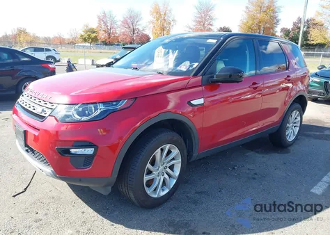 2017 Land Rover Discovery Sport Hse from USA, damaged, VIN SALCR2BG5HH668651